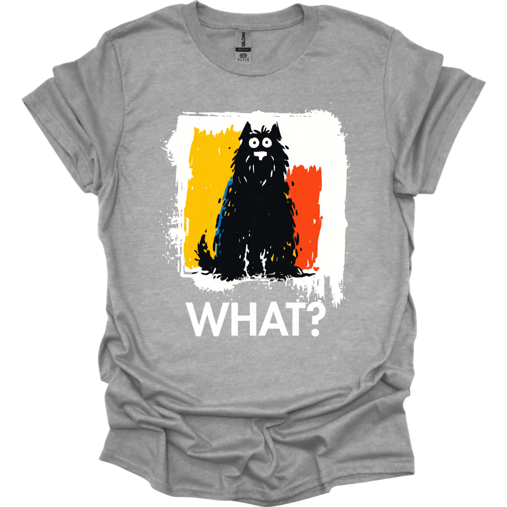 Bouvier Des Flanders - What Dog T-Shirt - Sport Grey