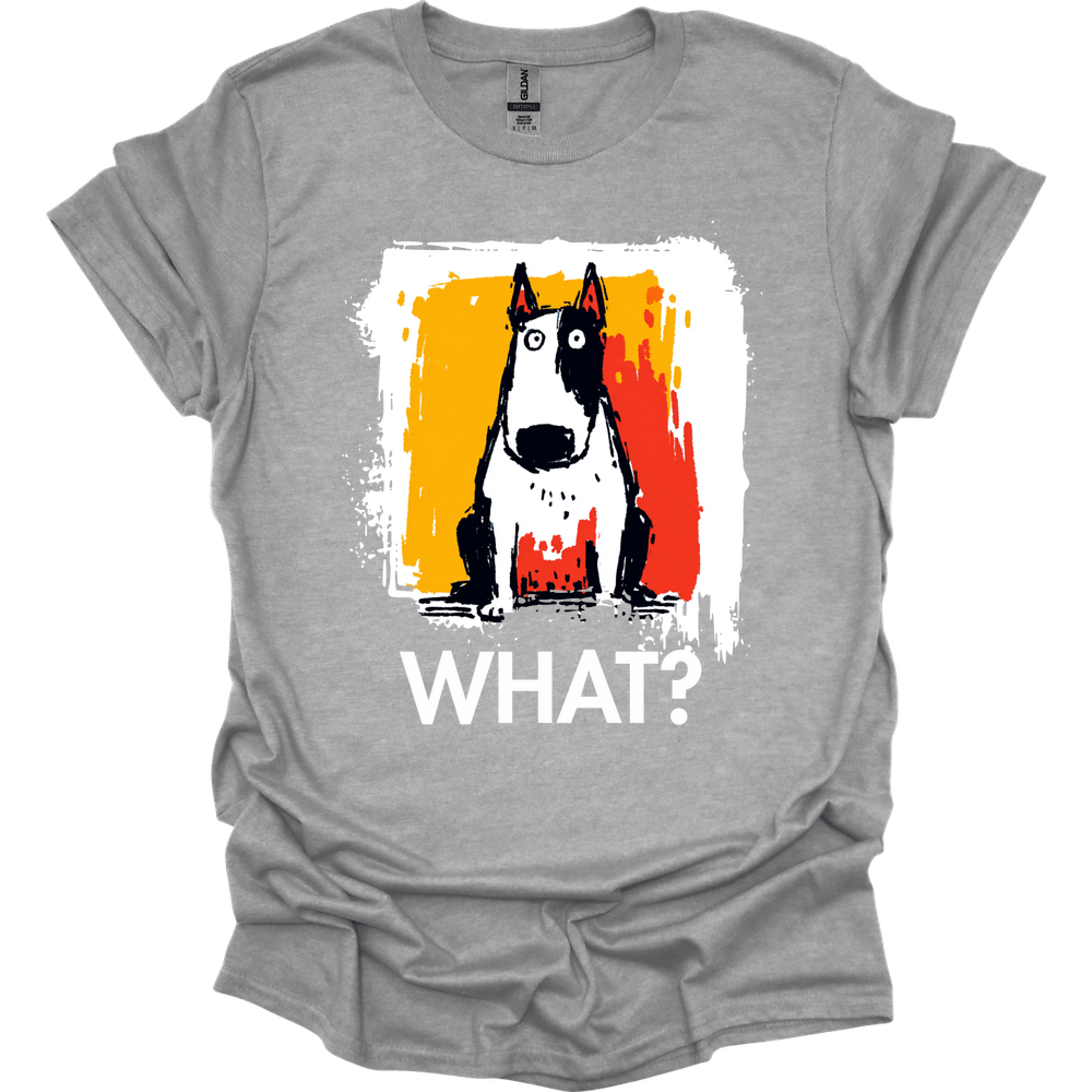 Bull Terrier - What Dog T-Shirt - Sport Grey