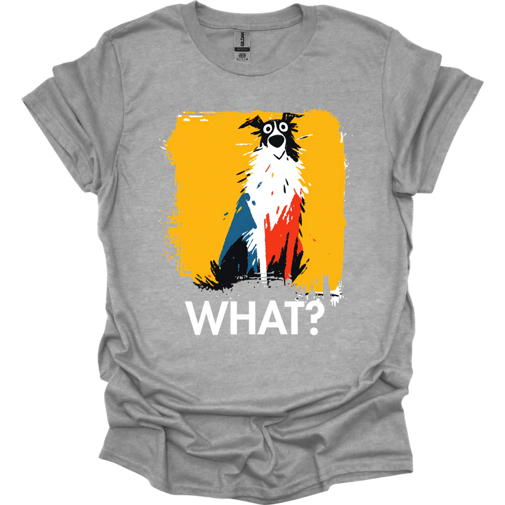 Borzoi - What Dog T-Shirt - Sport Grey