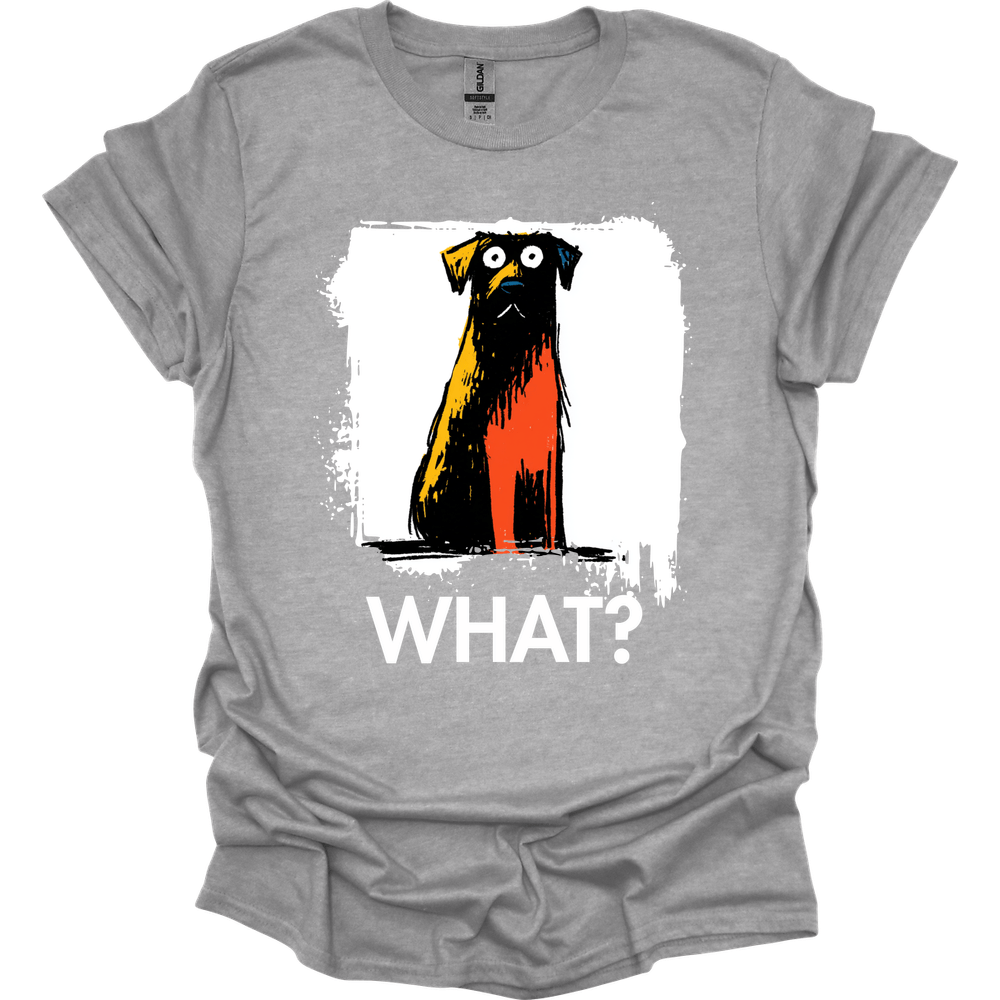 Chocolate Labrador - What Dog T-Shirt - Sport Grey