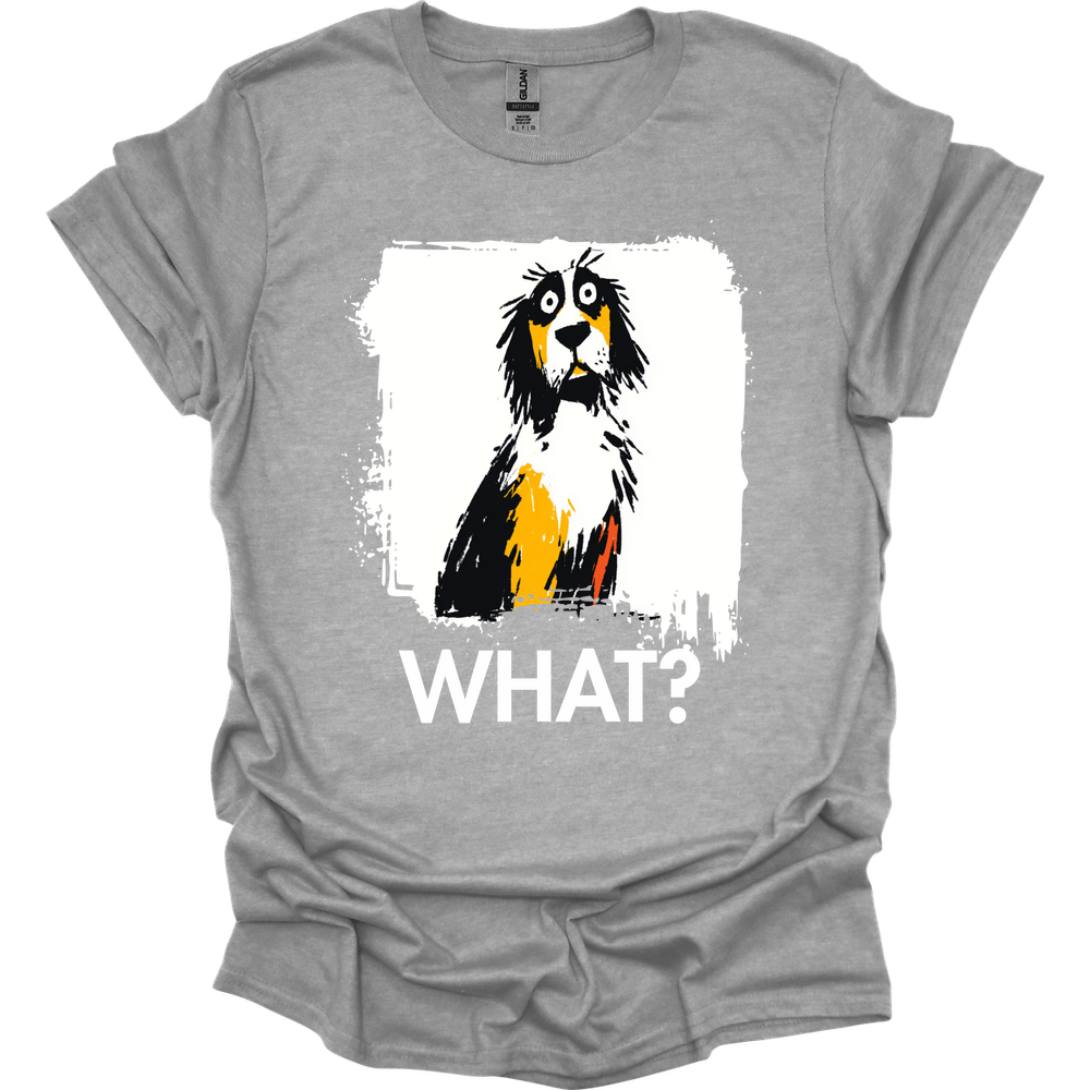 English Setter - What Dog T-Shirt - Sport Grey