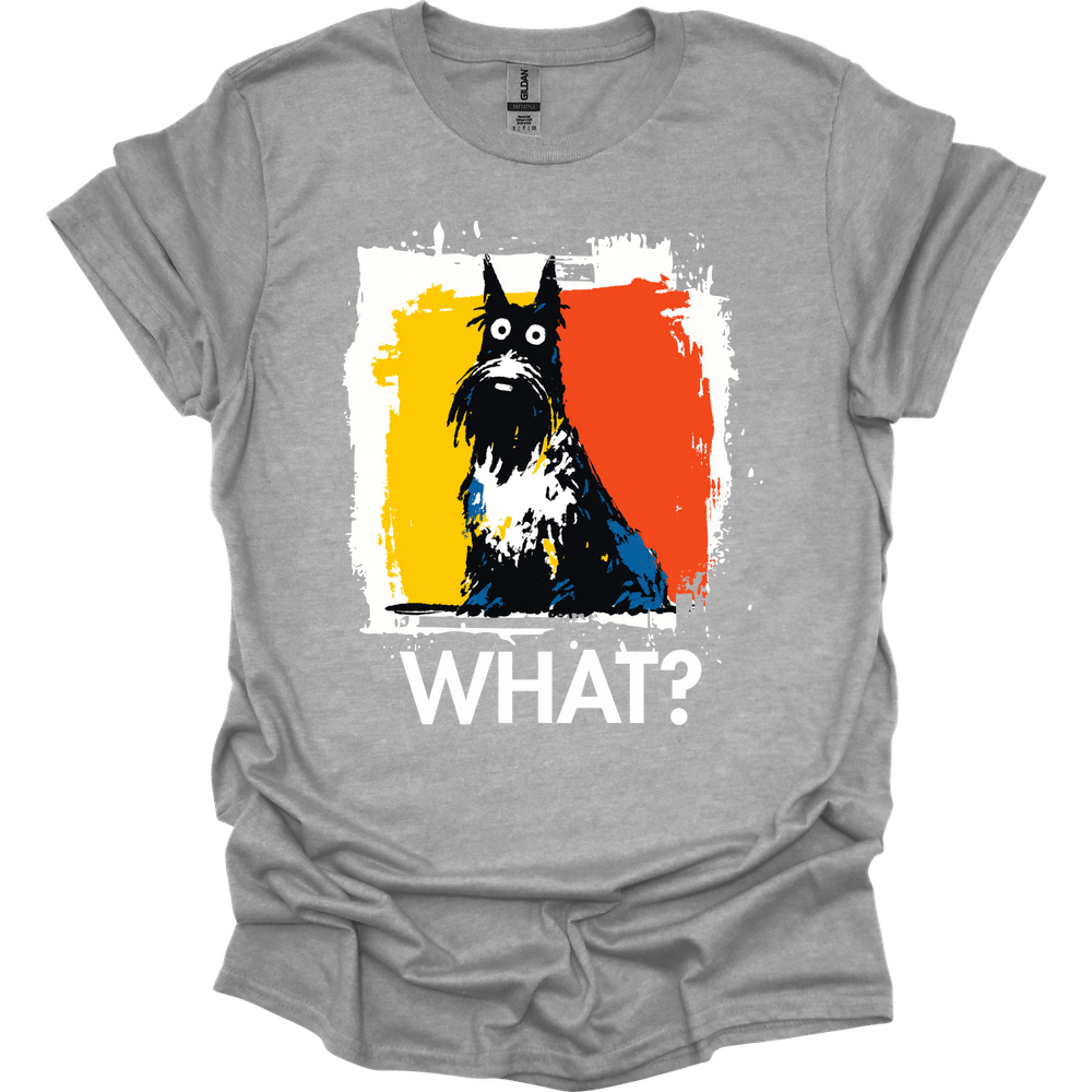 Scottish Terrier - What Dog T-Shirt - Sport Grey