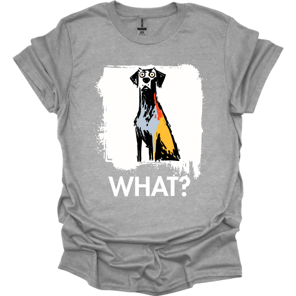 Weimaraner - What Dog T-Shirt - Sport Grey