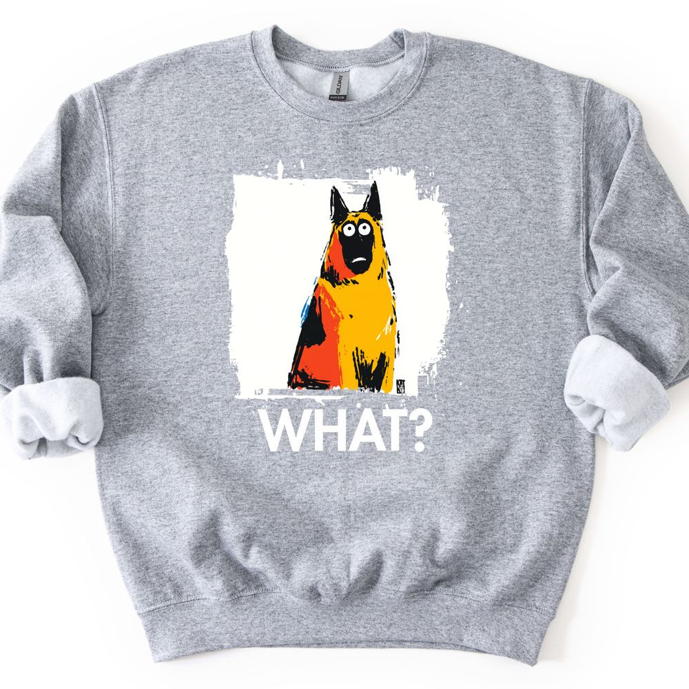 Belgian Malinois - What Dog Sweater - Sport Grey
