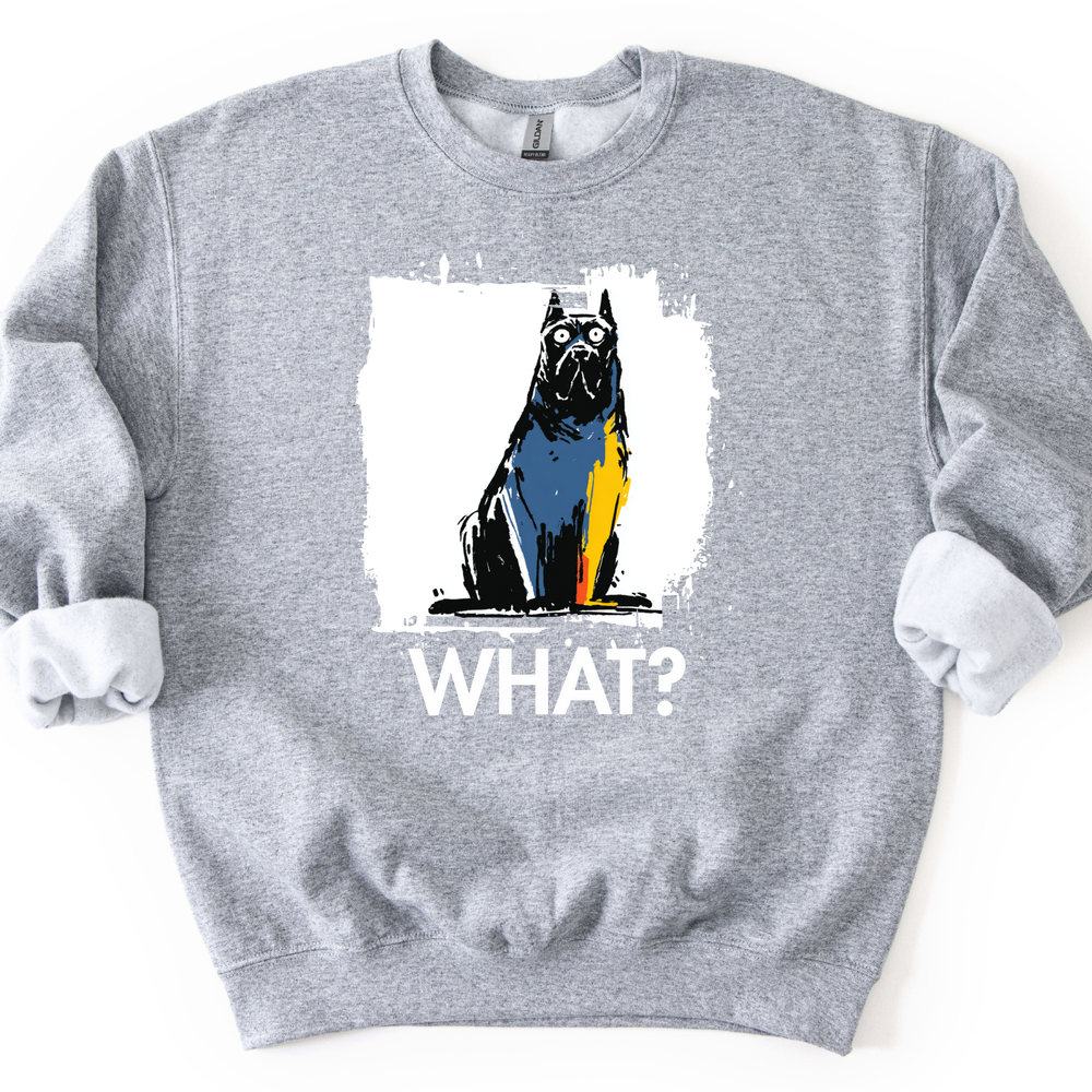 Cane Corso - What Dog Sweater - Sport Grey