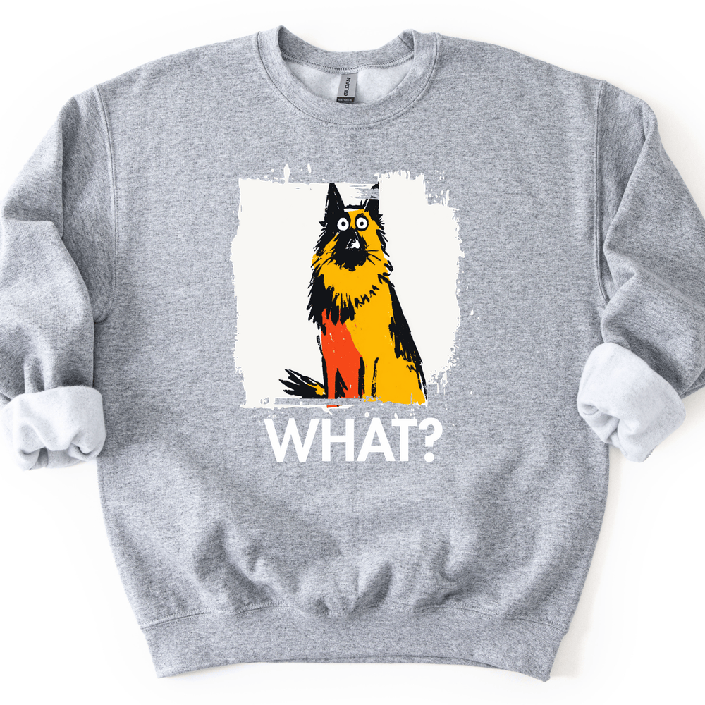 Dutch Shepherd - What Dog Sweater - Sport Grey