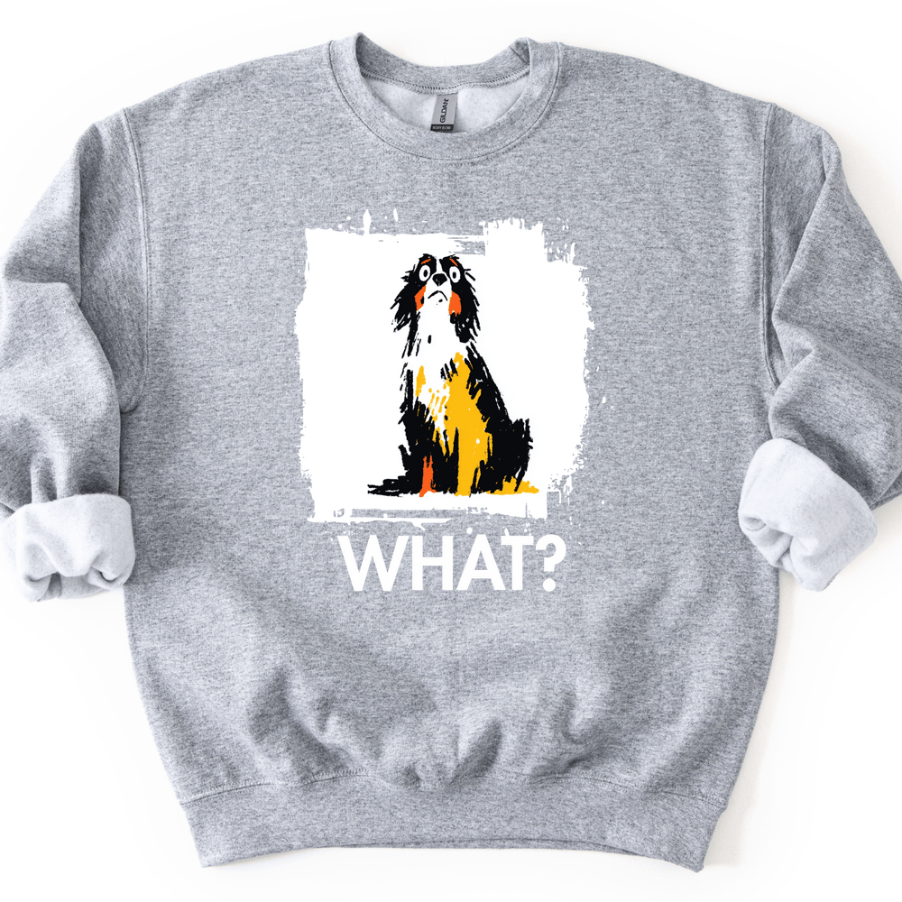English Springer Spaniel - What Dog Sweater - Sport Grey