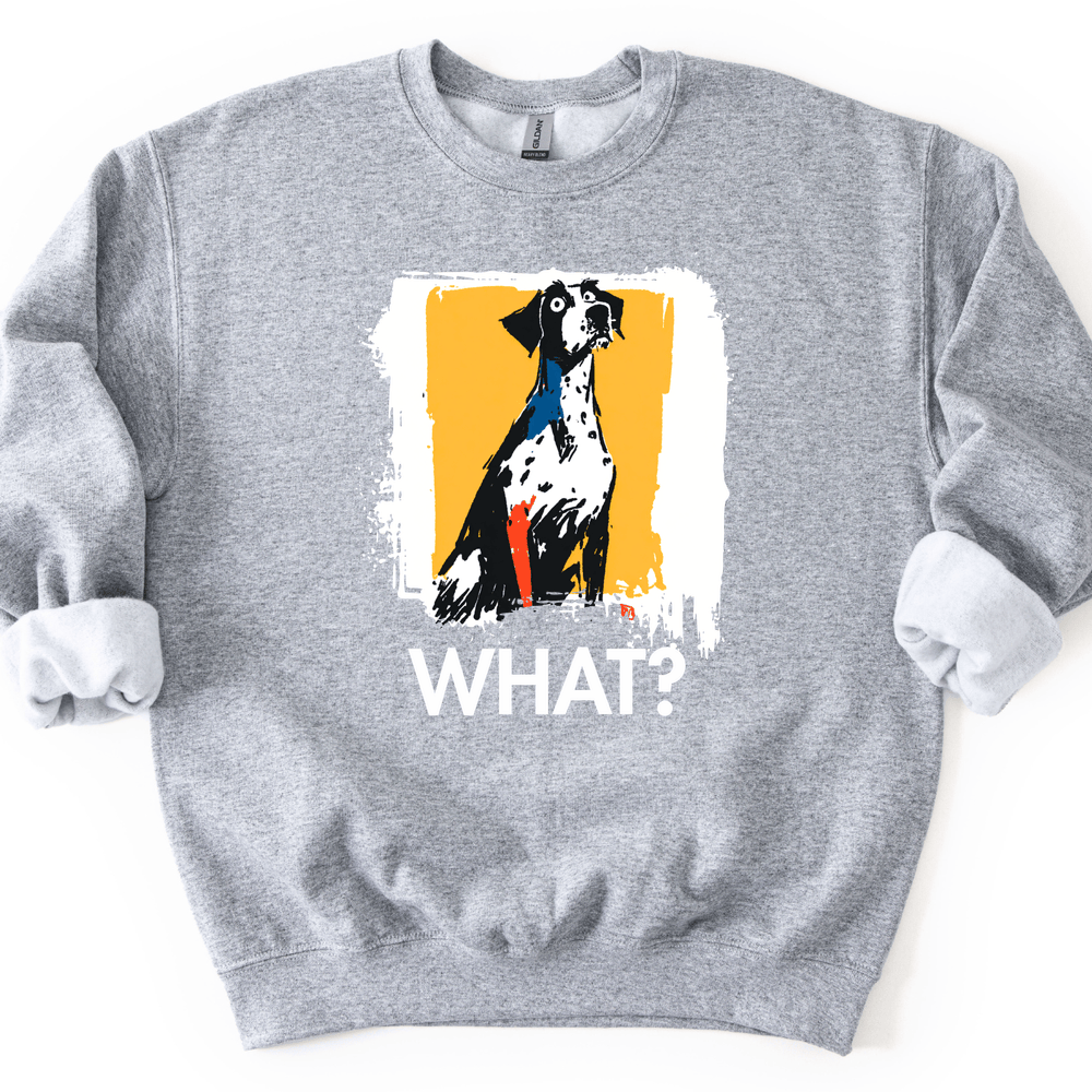 German Shorthaired Pointer - What Dog Sweater - Sport Grey