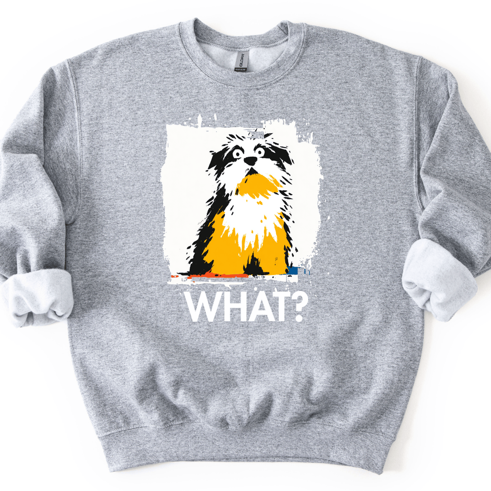 Havanese - What Dog Sweater - Sport Grey