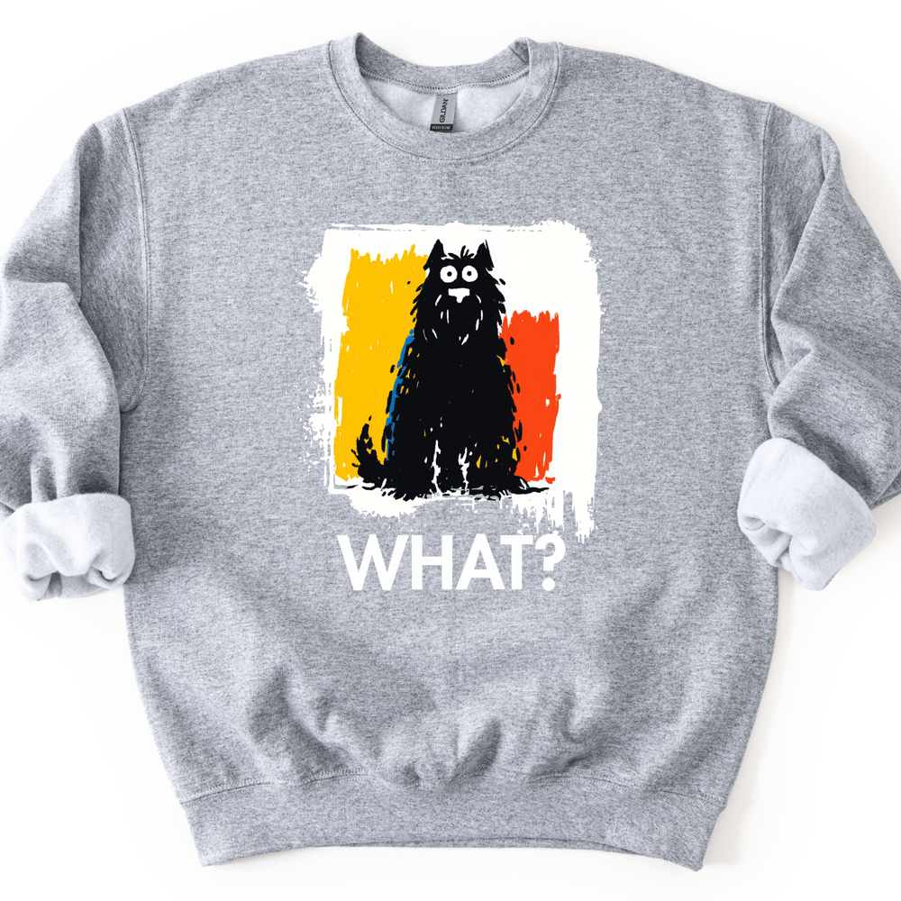 Bouvier Des Flanders - What Dog Sweater - Sport Grey