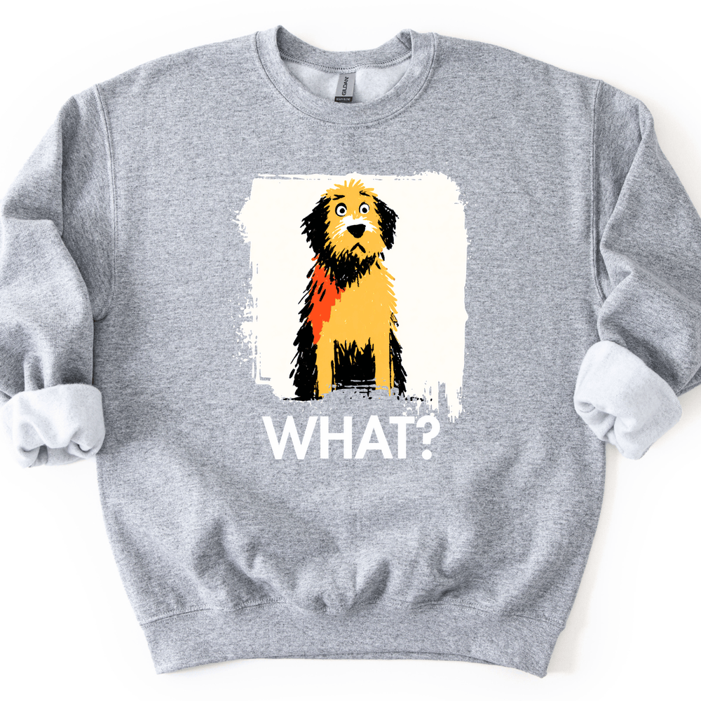 Labradoodle - What Dog Sweater - Sport Grey