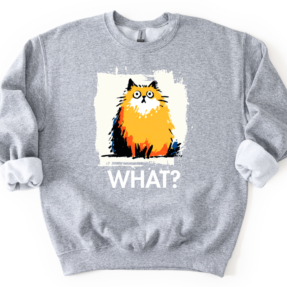 Pomeranian - What Dog Sweater - Sport Grey