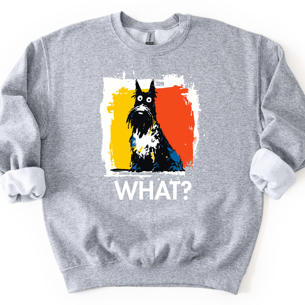 Scottish Terrier - What Dog Sweater - Sport Grey