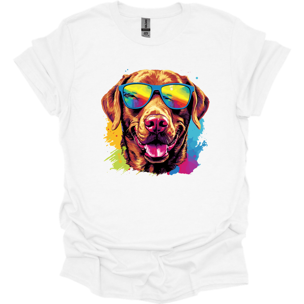 Chesapeake Bay Retriever - Top Dog T-Shirt - White