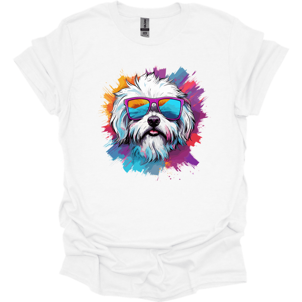 Maltese - Top Dog T-Shirt - White