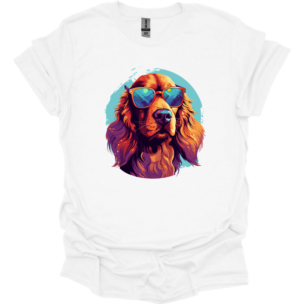 Irish Setter - Top Dog T-Shirt - White