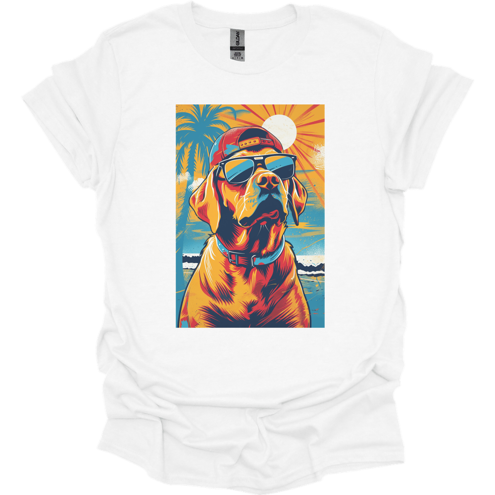 Vizsla - Summer Dog T-Shirt - White