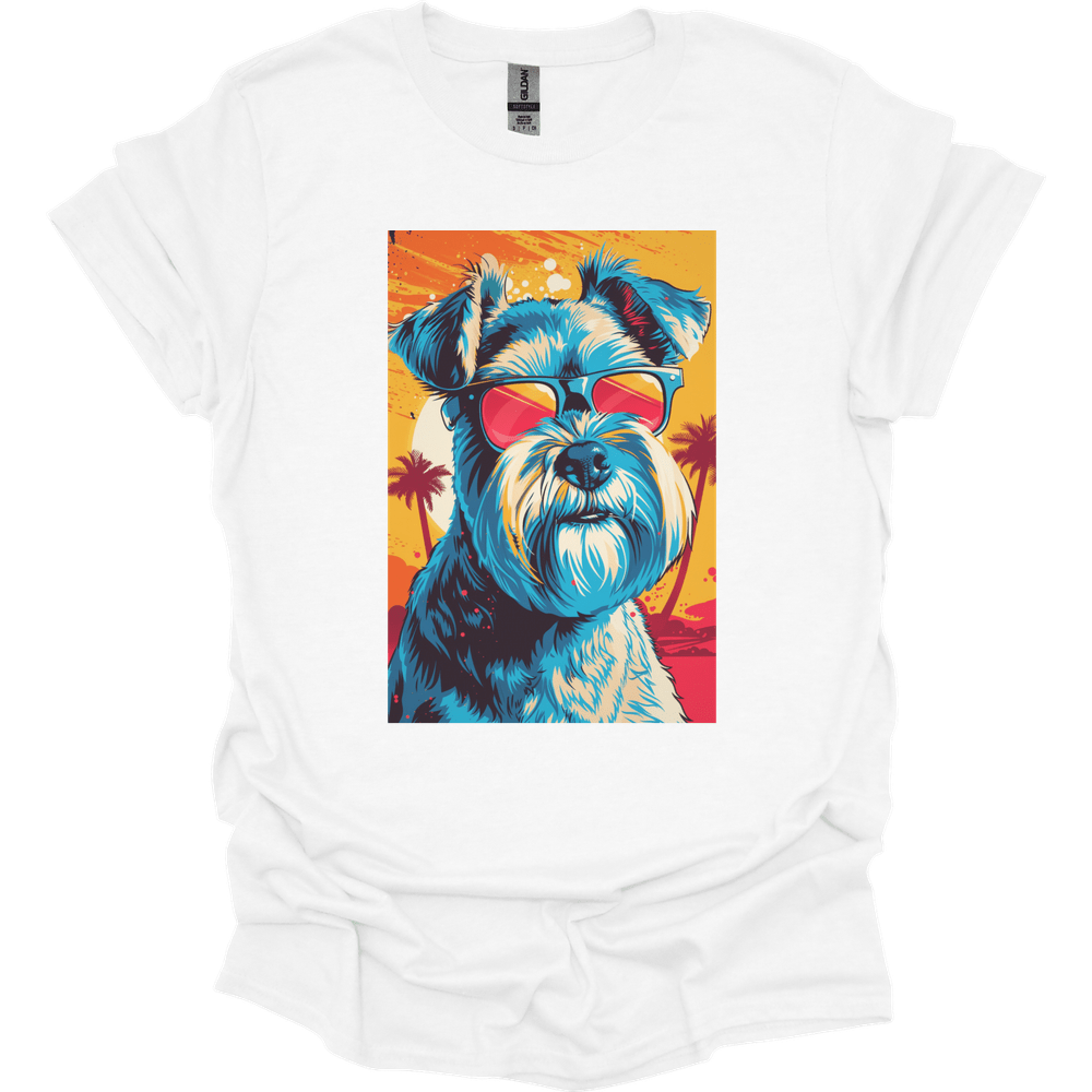 Kerry Blue Terrier - Summer Dog T-Shirt - White