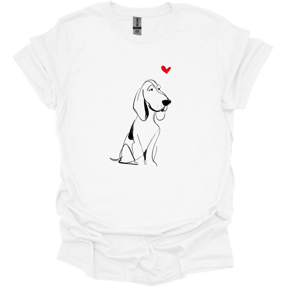 Bracco Italiano - Sketch Dog T-Shirt - White