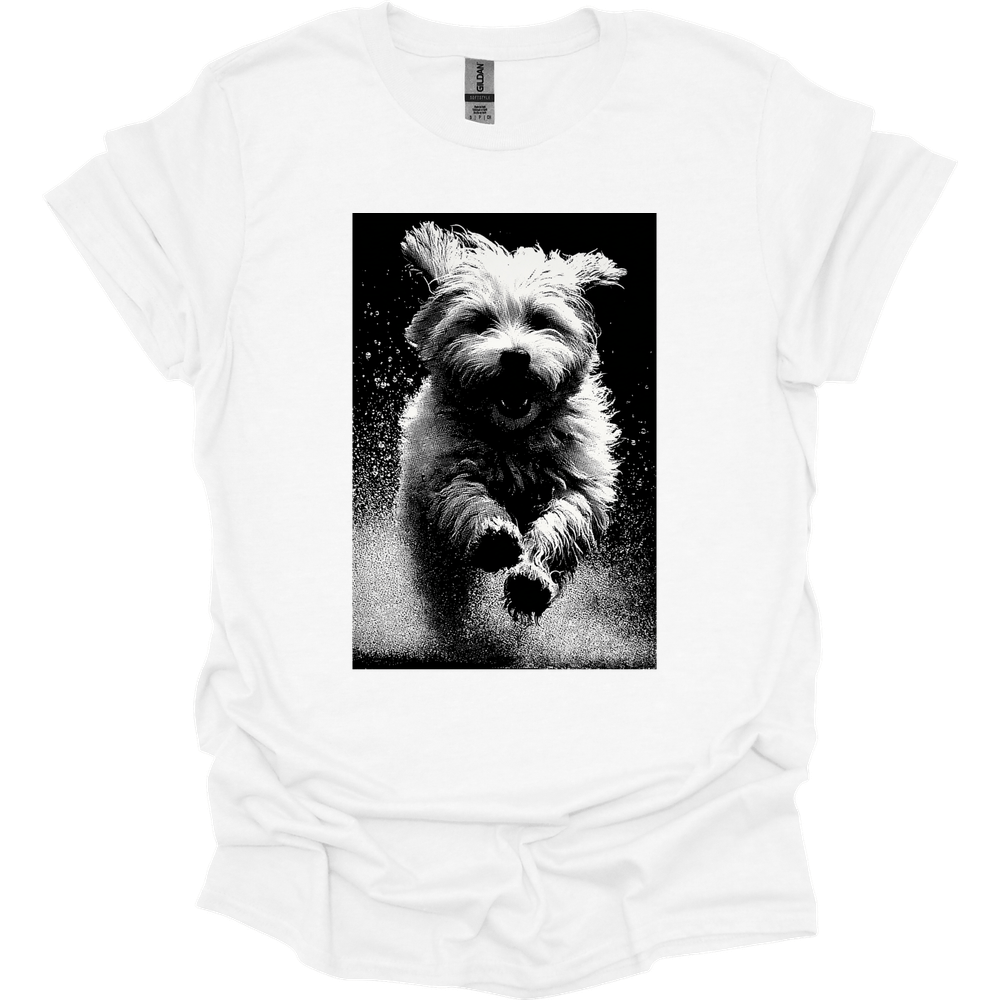 Havanese - Puddle Dog T-Shirt - White