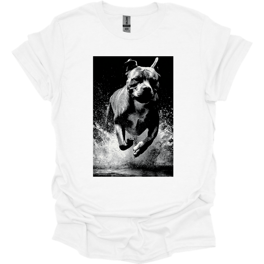 Cane Corso - Puddle Dog T-Shirt - White