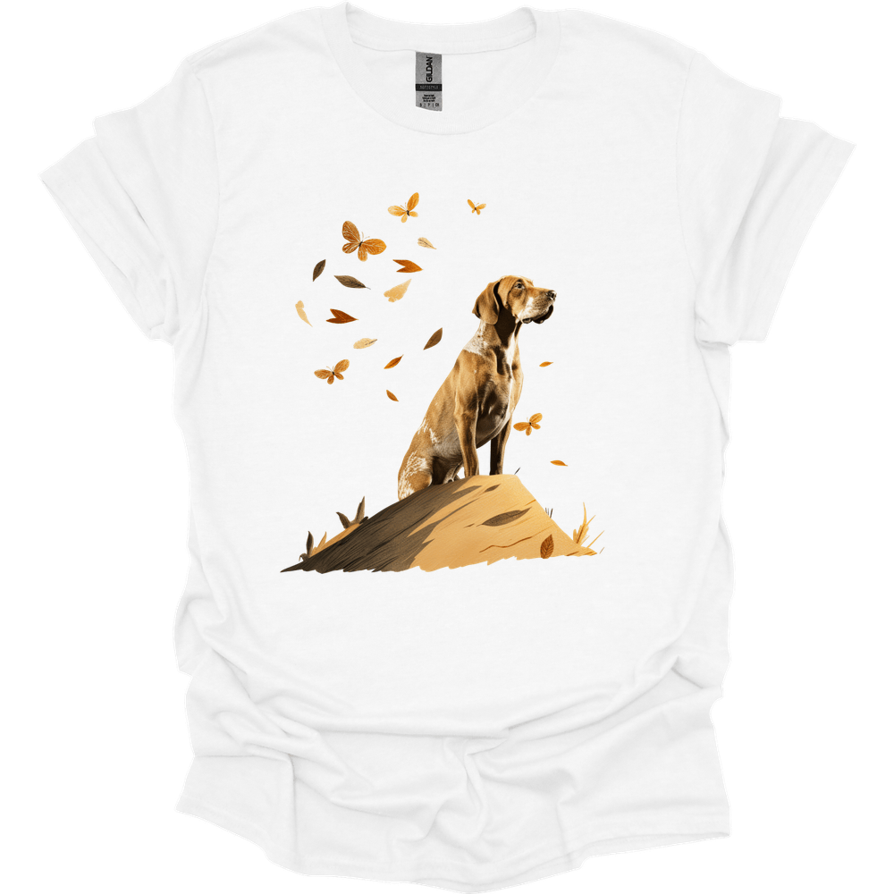 Bracco Italiano - Fall Dog T-Shirt - White