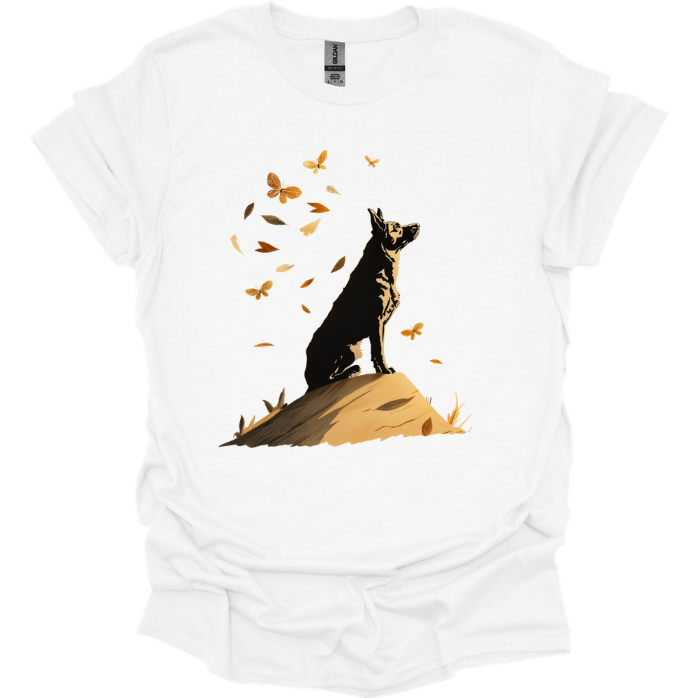 Dutch Shepherd - Fall Dog T-Shirt - White