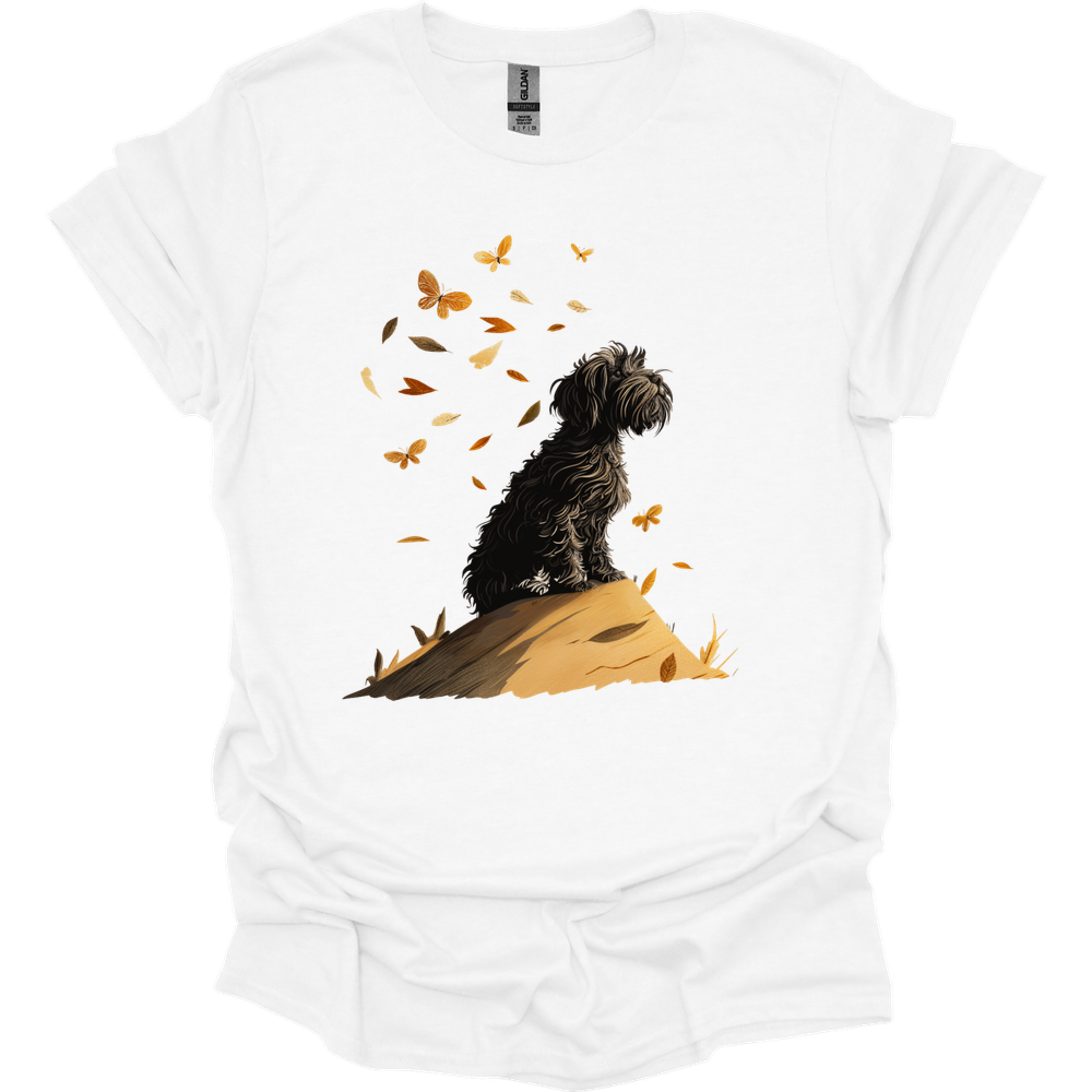 Portuguese Water Dog - Fall Dog T-Shirt - White