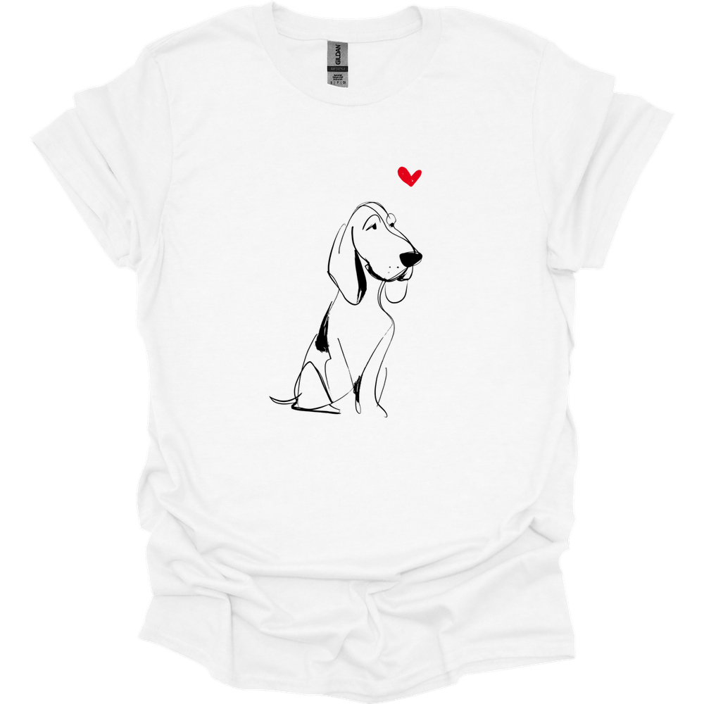 Bracco Italiano - Sketch Dog T-Shirt - White