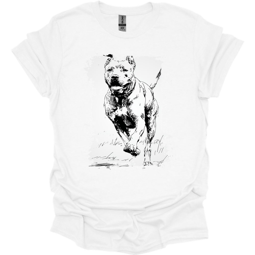 Cane Corso - Running Dog T-Shirt - White