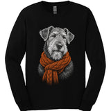 Airedale - Winter Dog Long Sleeve
