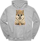 Akita - Hipster Dog Hoodie