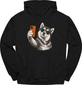 Alaskan Malamute - Selfie Dog Hoodie