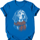American Foxhound - Winter Dog T-Shirt