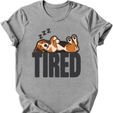 American Foxhound - Tired Dog T-Shirt