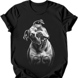 American Bulldog - Tilted Dog T-Shirt