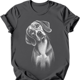 American Foxhound - Tilted Dog T-Shirt