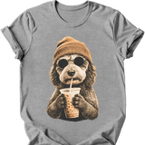 Aussiedoodle - Hipster Dog T-Shirt