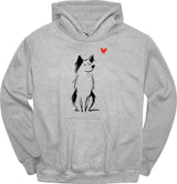 Australian Shepherd - Sketch Dog Hoodie