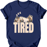 Australian Shepherd - Tired Dog T-Shirt
