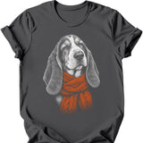 Basset Hound - Winter Dog T-Shirt