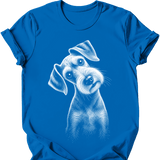 Bedlington Terrier - Tilted Dog T-Shirt