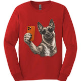 Belgian Malinois - Selfie Dog Long Sleeve