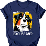 Bernese Mountain Dog - Excuse Me Dog T-Shirt