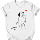 Bernese Mountain Dog - Sketch Dog T-Shirt