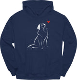 Bernese Mountain Dog - Sketch Dog Hoodie