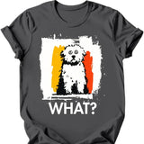 Bichon Frise - What Dog T-Shirt