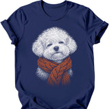 Bichon Frise - Winter Dog T-Shirt