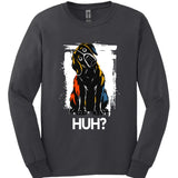 Black Labrador - Huh Dog Long Sleeve