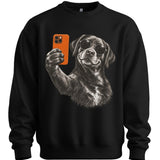 Black Labrador - Selfie Dog Sweater